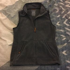 Grey LL Bean Vest